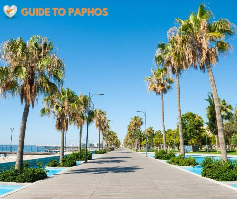 How far is Limassol from Paphos