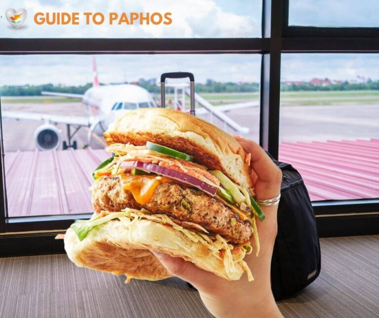 Restaurants & Food at Paphos Airport