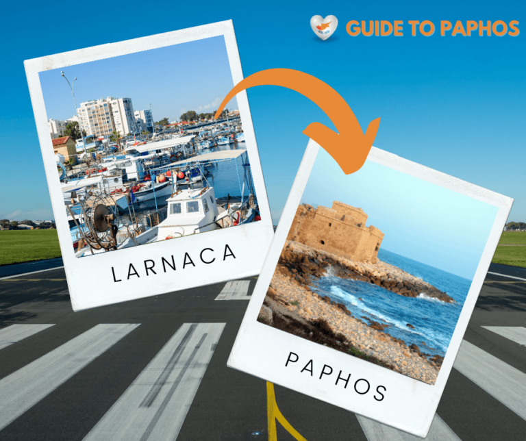 How to get from Larnaca Airport to Paphos