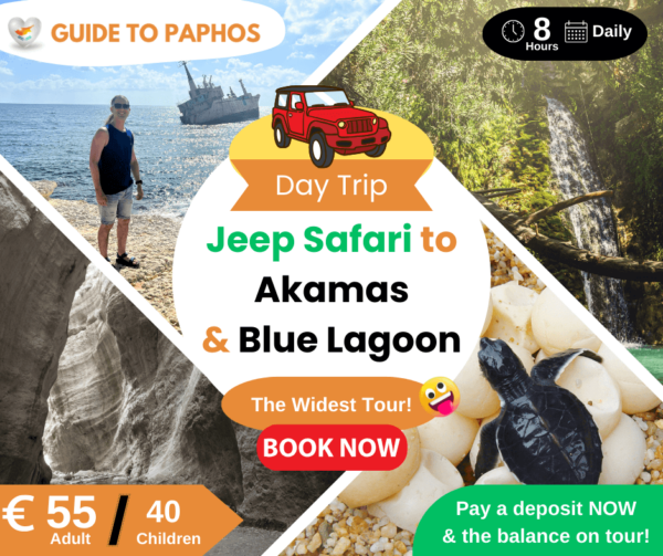 Jeep Safari to Akamas & Blue Lagoon