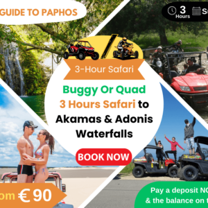 Buggy or Quad 3 Hours Safari to Akamas & Adonis Waterfalls