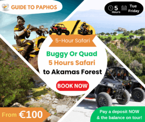 Buggy or Quad 5-Hour Safari To Akamas Forest