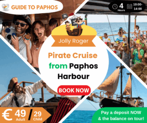 Jolly Roger Pirate Cruise from Paphos Harbour