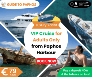 Ocean Flyer Luxury VIP Cruise for Adults Only from Paphos Harbour
